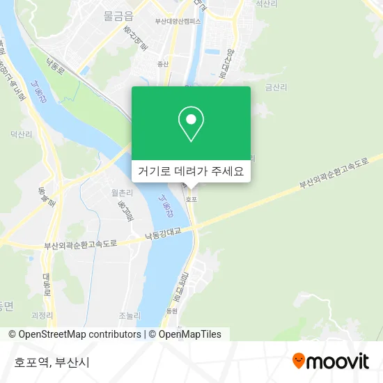 호포역 지도
