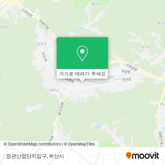 정관산업단지입구 지도