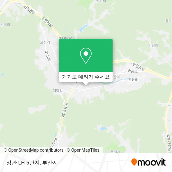 정관 LH 5단지 지도