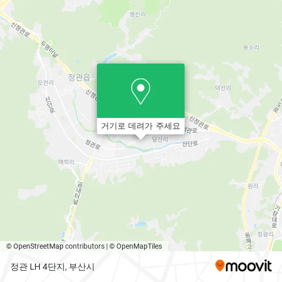 정관 LH 4단지 지도