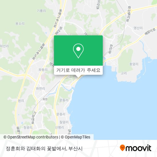 정훈희와 김태화의 꽃밭에서 지도
