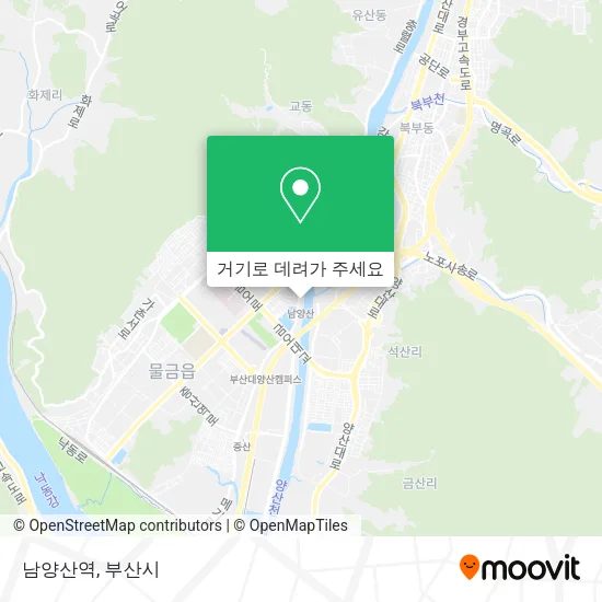 남양산역 지도
