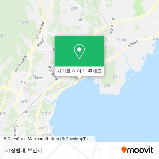 기장월내 지도