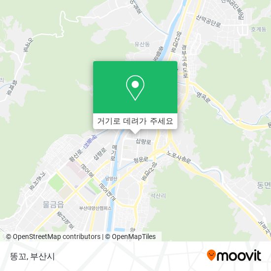 똥꼬 지도