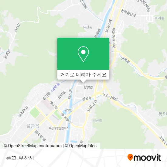 똥꼬 지도