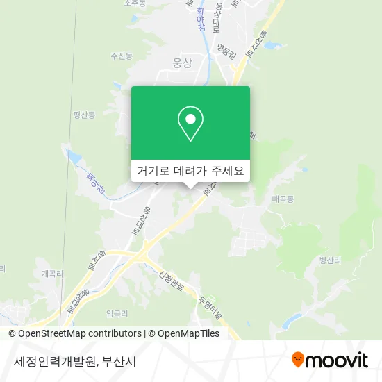 세정인력개발원 지도