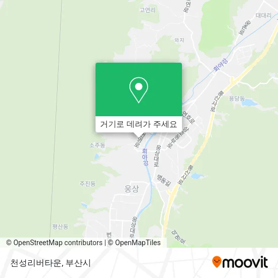 천성리버타운 지도