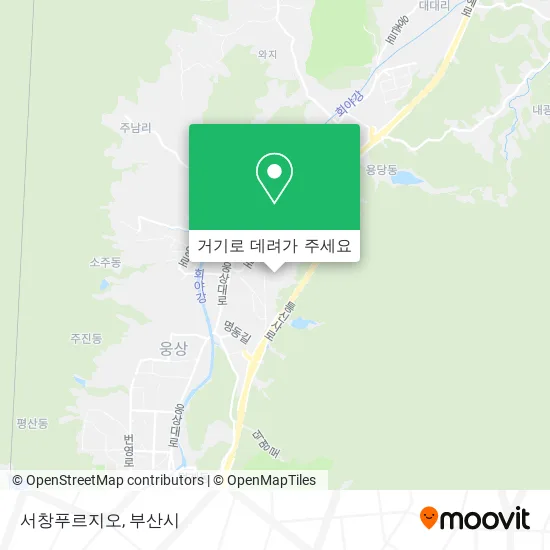 서창푸르지오 지도