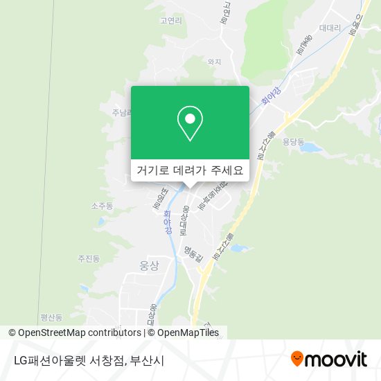 LG패션아울렛 서창점 지도