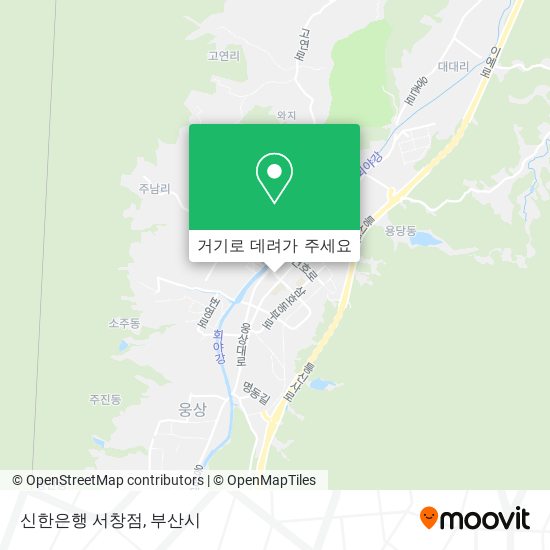 신한은행 서창점 지도