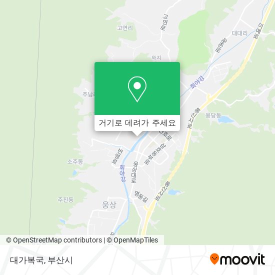 대가복국 지도
