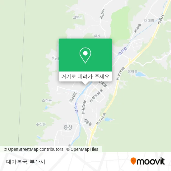 대가복국 지도