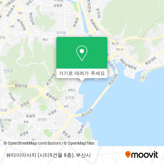 뷰타이마사지 (시티9건물 8층) 지도