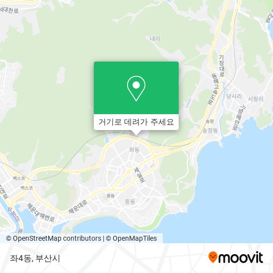 좌4동 지도