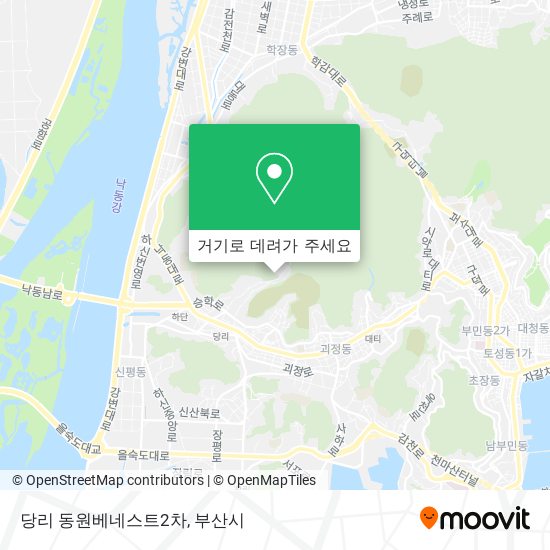 당리 동원베네스트2차 지도