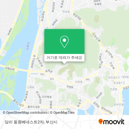 당리 동원베네스트2차 지도