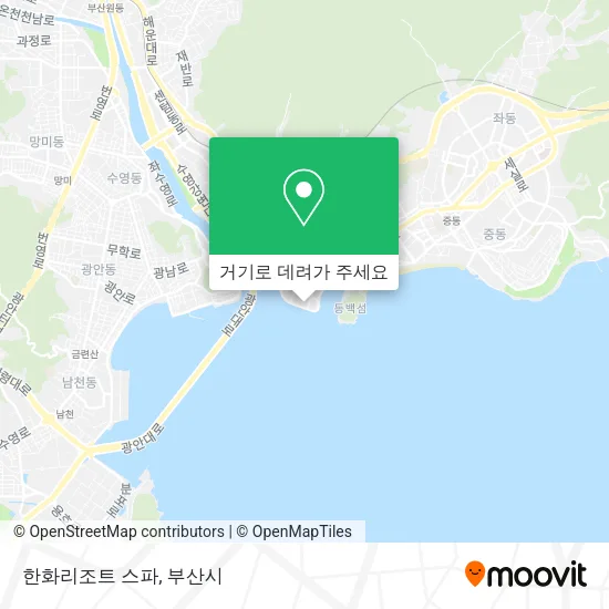 한화리조트 스파 지도