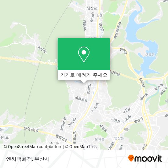 엔씨백화점 지도