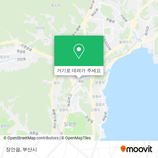 장안읍 지도