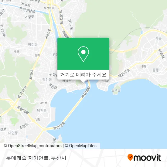 롯데캐슬 자이언트 지도