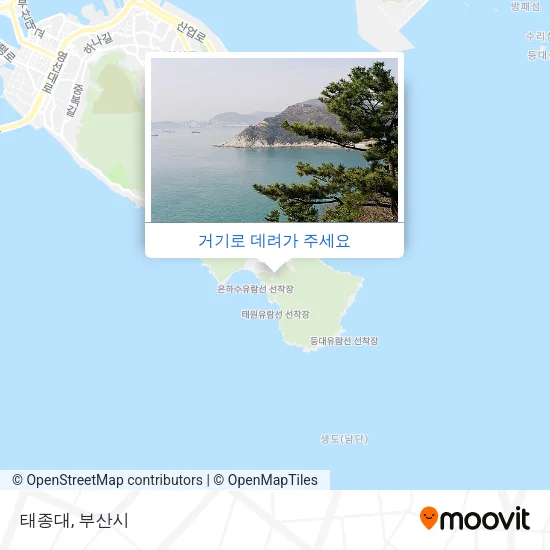 태종대 지도