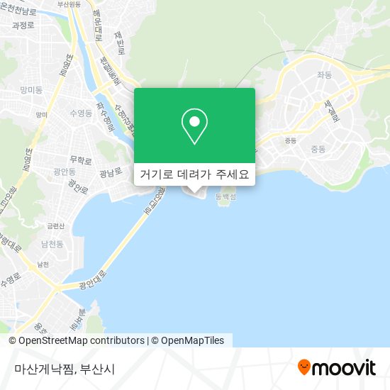 마산게낙찜 지도
