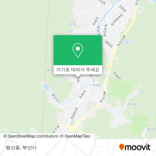 평산동 지도