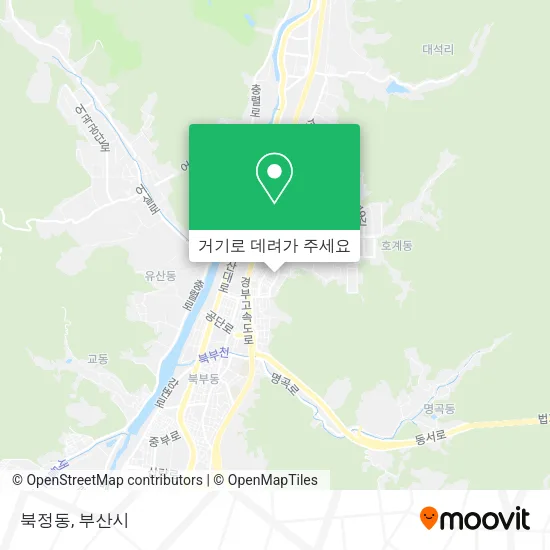 북정동 지도
