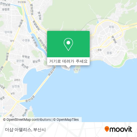 더샵 아델리스 지도
