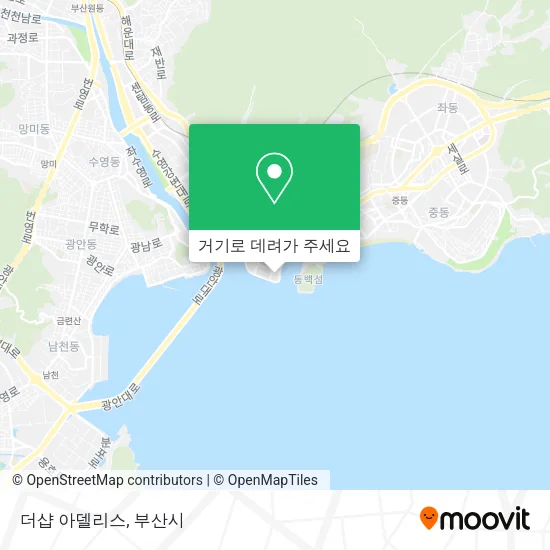더샵 아델리스 지도