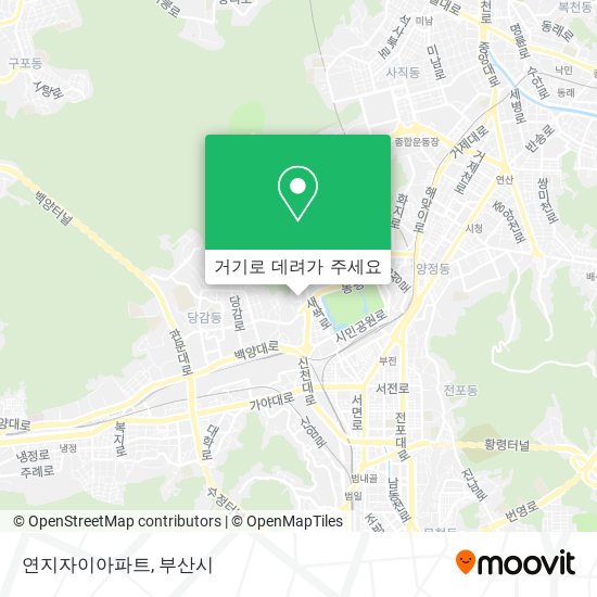 연지자이아파트 지도