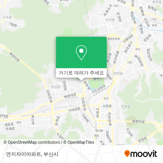연지자이아파트 지도