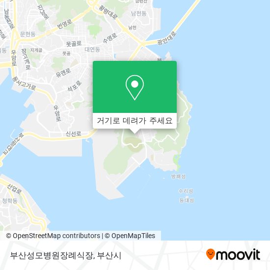 부산성모병원장례식장 지도