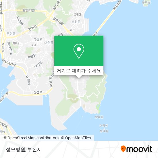성모병원 지도