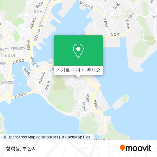 청학동 지도