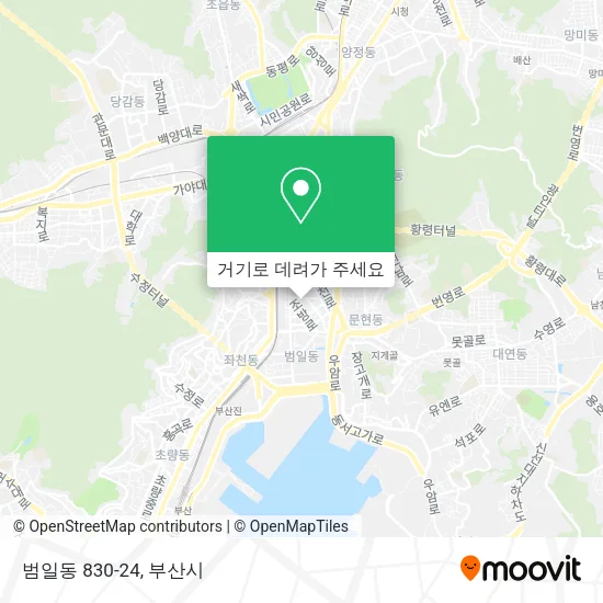 범일동 830-24 지도