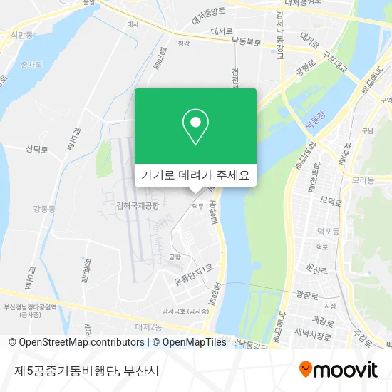 제5공중기동비행단 지도