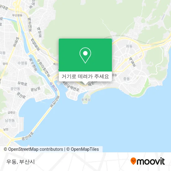 우동 지도