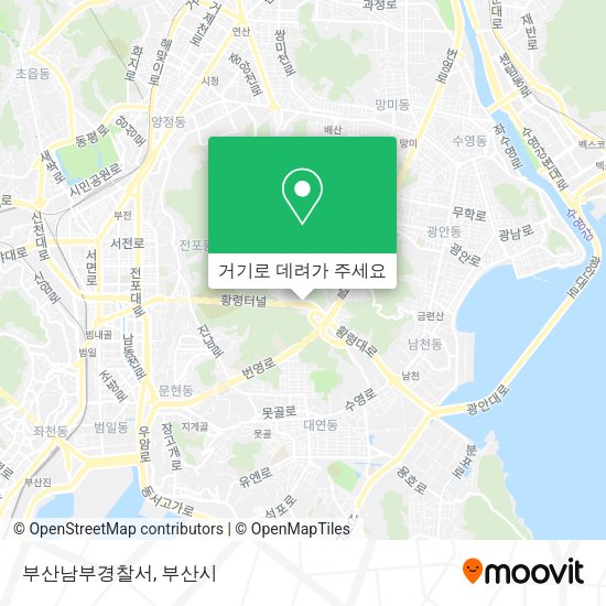 부산남부경찰서 지도