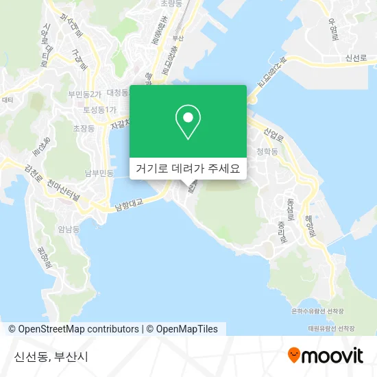 신선동 지도
