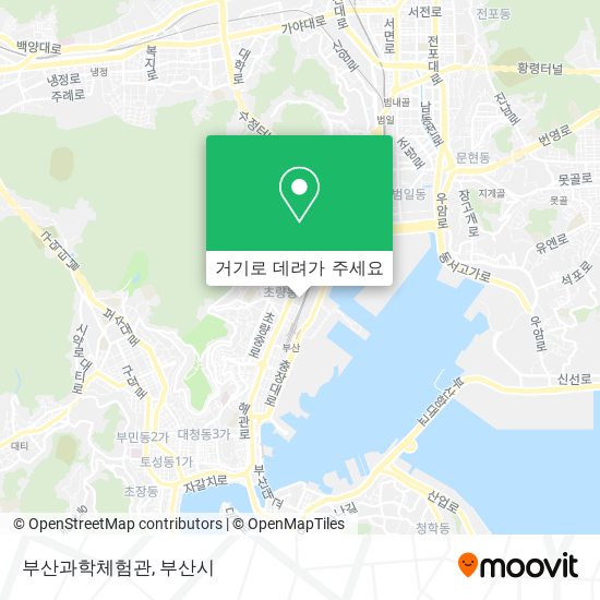 부산과학체험관 지도