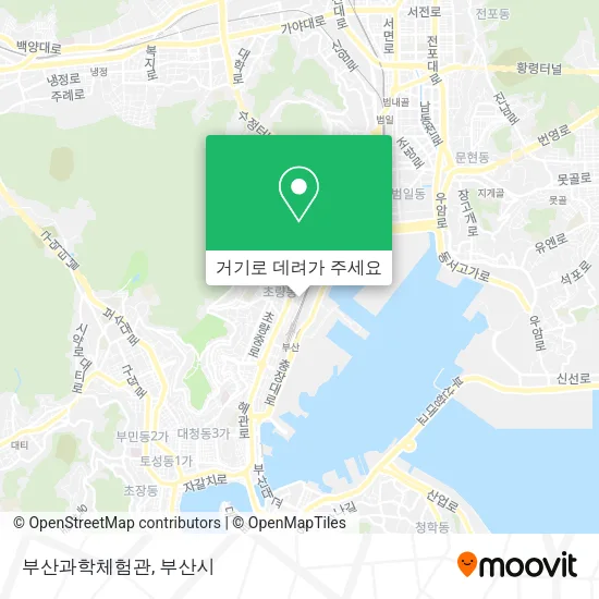 부산과학체험관 지도