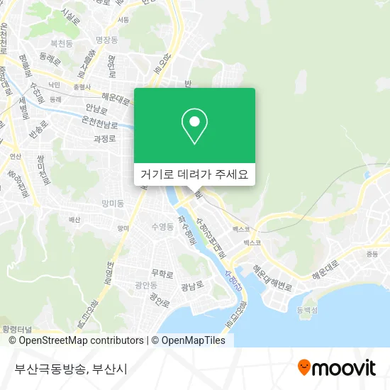 부산극동방송 지도