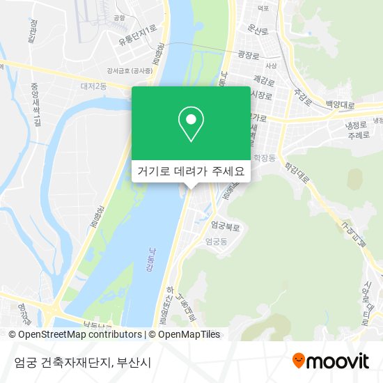 엄궁 건축자재단지 지도