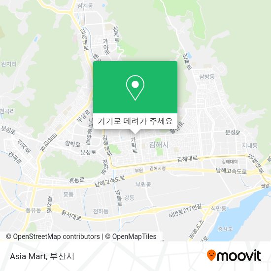 Asia Mart 지도