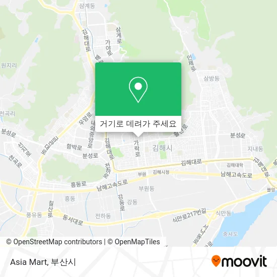 Asia Mart 지도