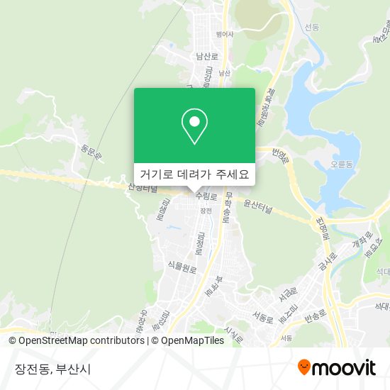 장전동 지도