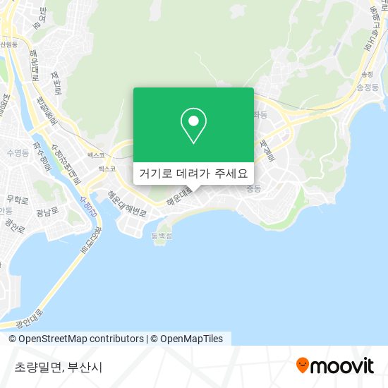 초량밀면 지도