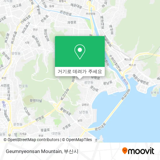 Geumnyeonsan Mountain 지도