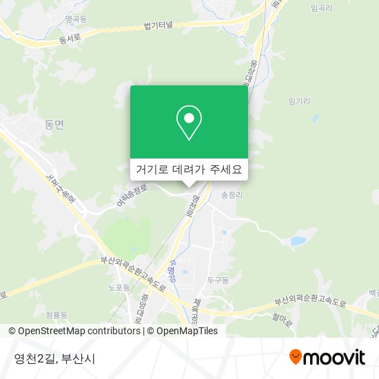 영천2길 지도